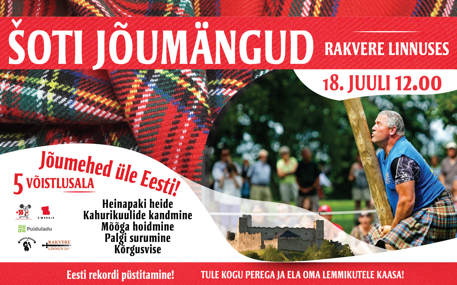 Šoti jõumängud Rakvere linnuses